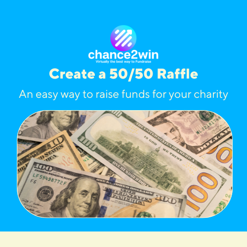 50/50 online raffle