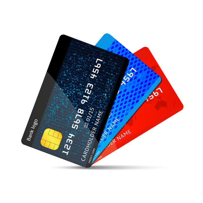 Vector credit card online basket raffle chance2win credit card
