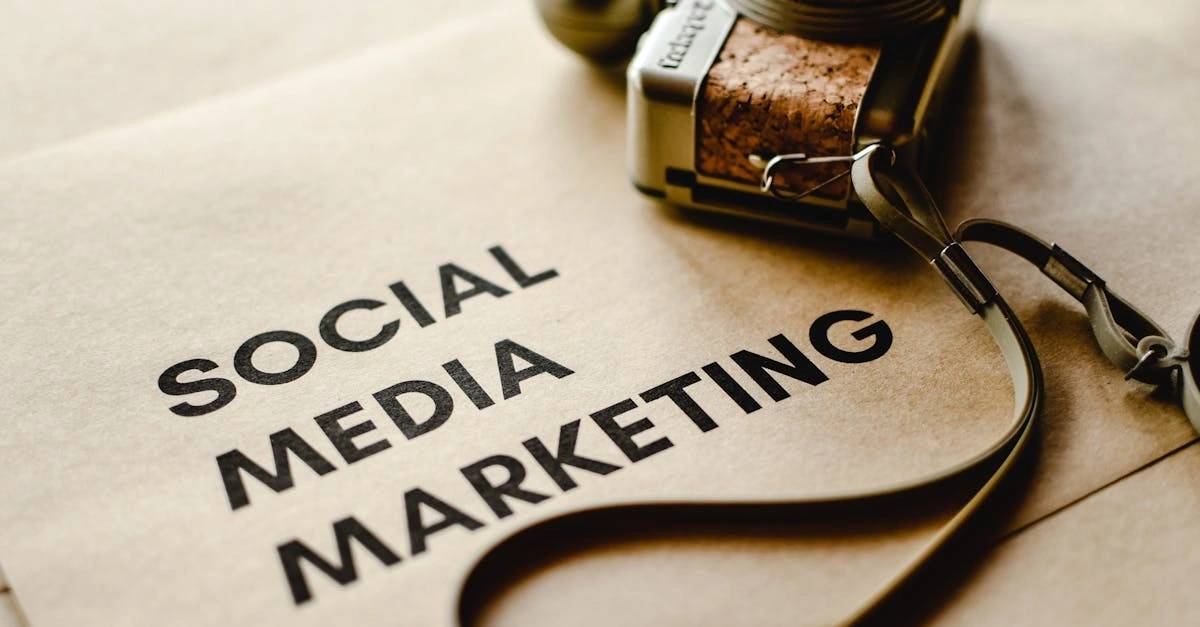 Social Media Marketing concepts