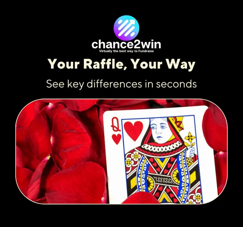 Queen of Hearts Raffle Online vs Traditional Fundraising