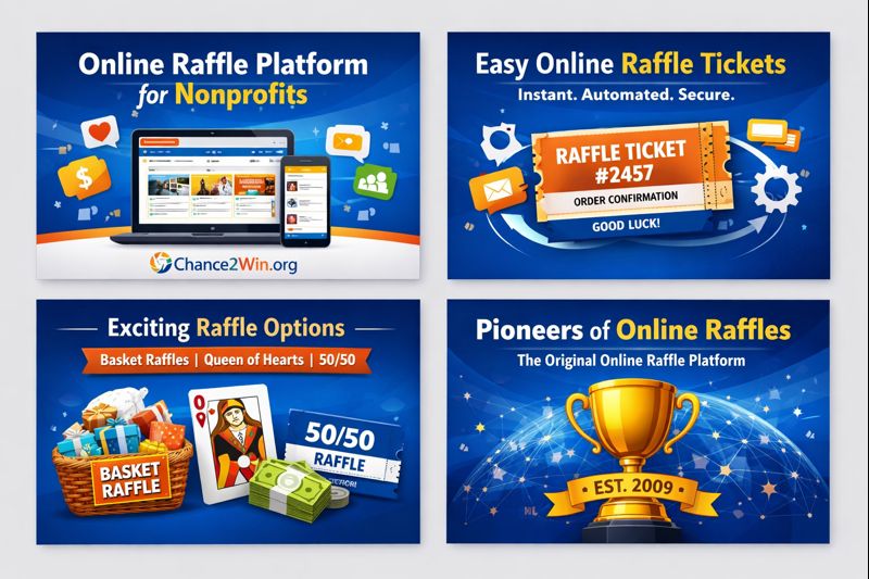 We Offer More Raffle Options Because We’re the Original Online Raffle Creators