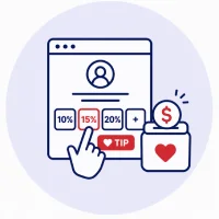 Tip Based Pricing Icon