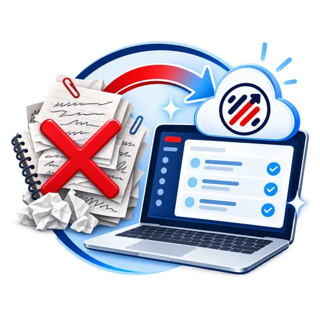 from paper chaos to digital clarity